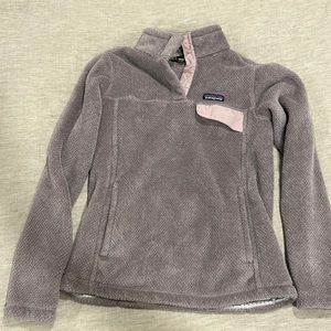 Patagonia Womens RE-Tool Snap-T pullover. Size Womens XS. Glaze Purpl…
